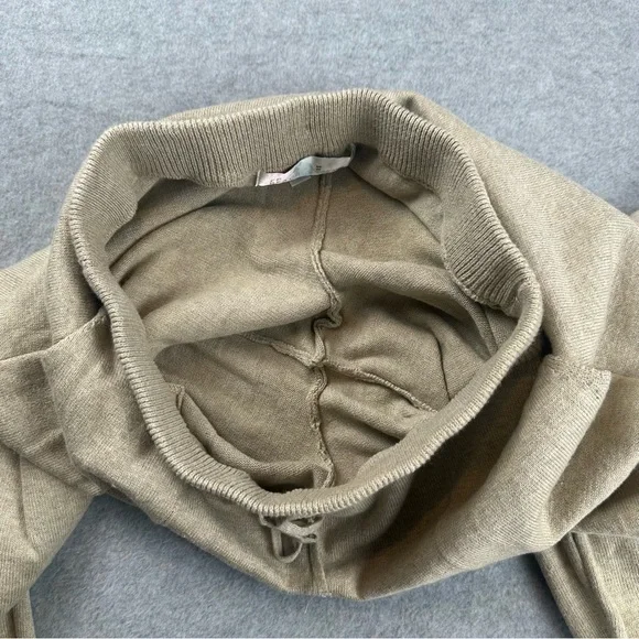 Free People Beach Freya Barrel Knit Pants Size Medium High Waist Slouchy Lounge - Picture 9 of 16